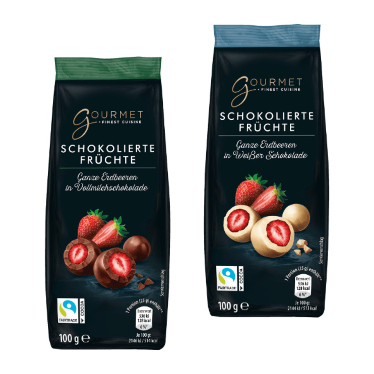 Bild 1 von GOURMET FINEST CUISINE Schokolierte Früchte 100g