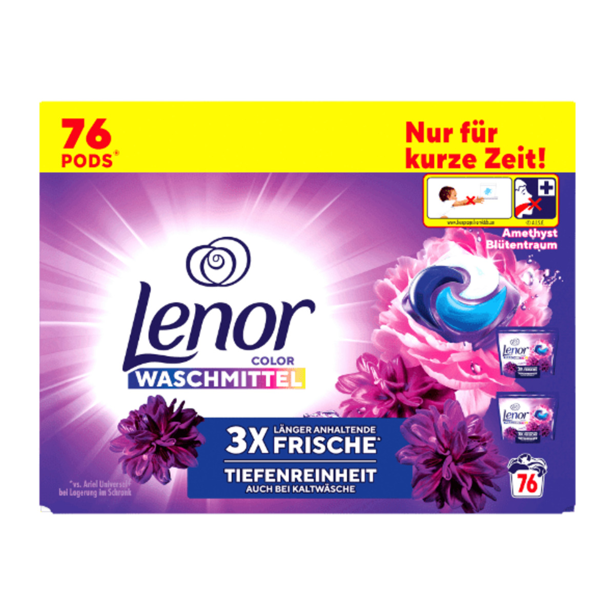 Bild 1 von LENOR All-in-1-Pods Amethyst Blütentraum 23,8g