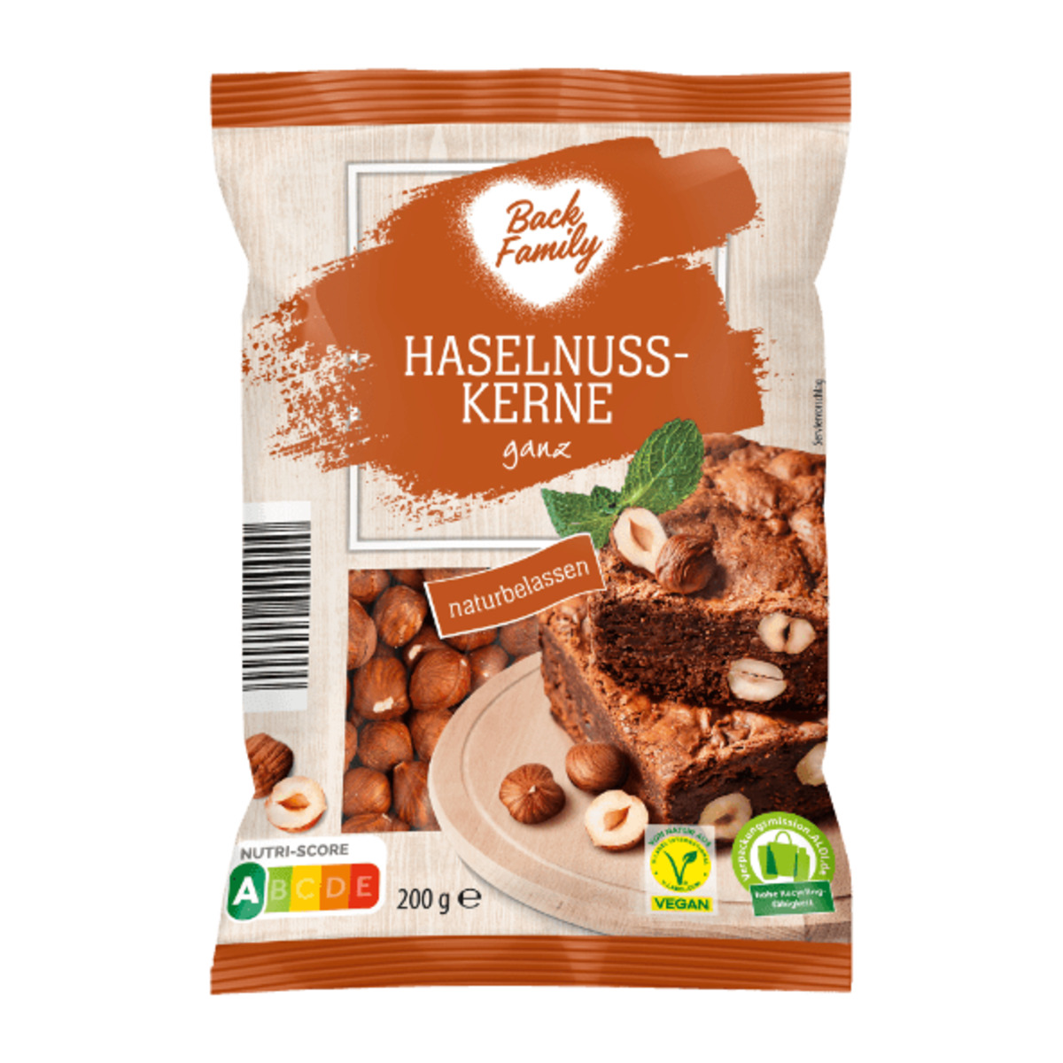 Bild 1 von BACK FAMILY Haselnusskerne 200g