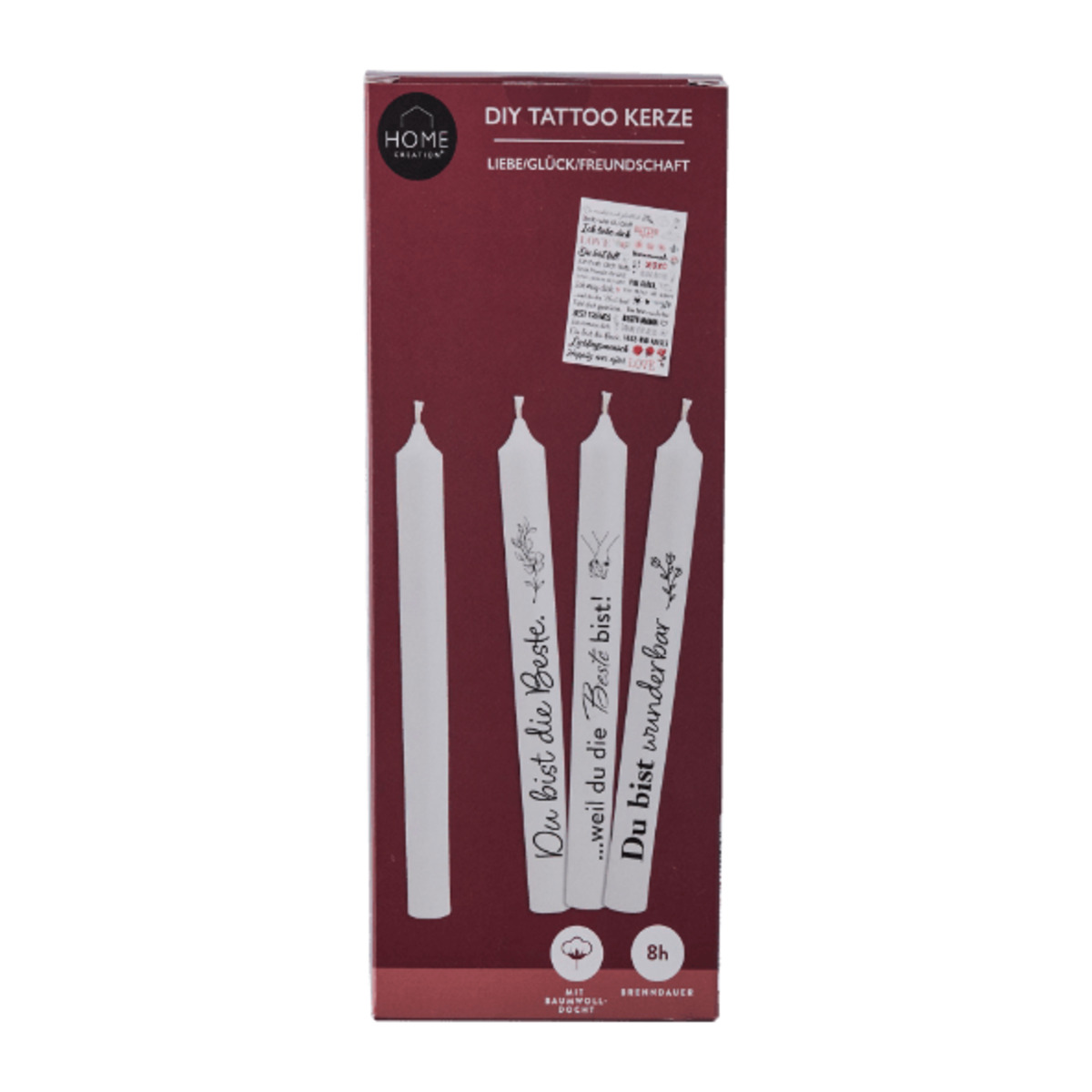 Bild 3 von HOME CREATION DIY-Tattoo-Kerzen