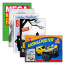 Bild 1 von Paperback-Roman oder Rätsel Ausmalposter