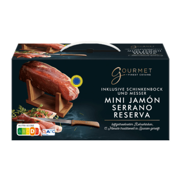 Bild 1 von GOURMET FINEST CUISINE Mini Jamón Serrano Reserva 950g