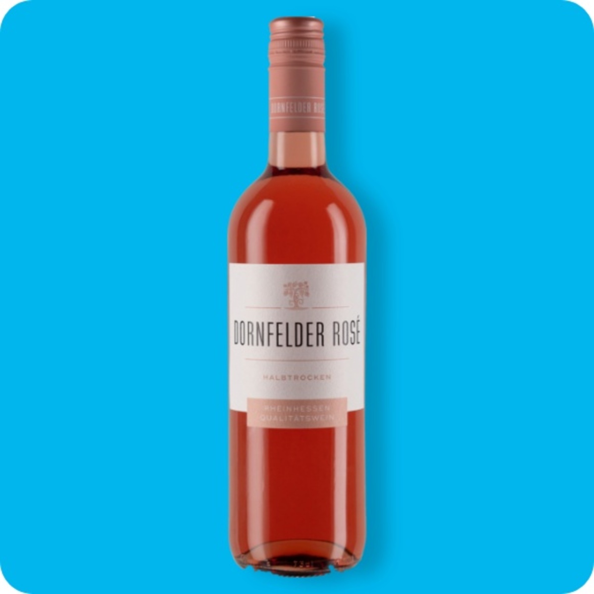 Bild 1 von   Dornfelder Rosé QbA, Aus Rheinhessen oder der Pfalz