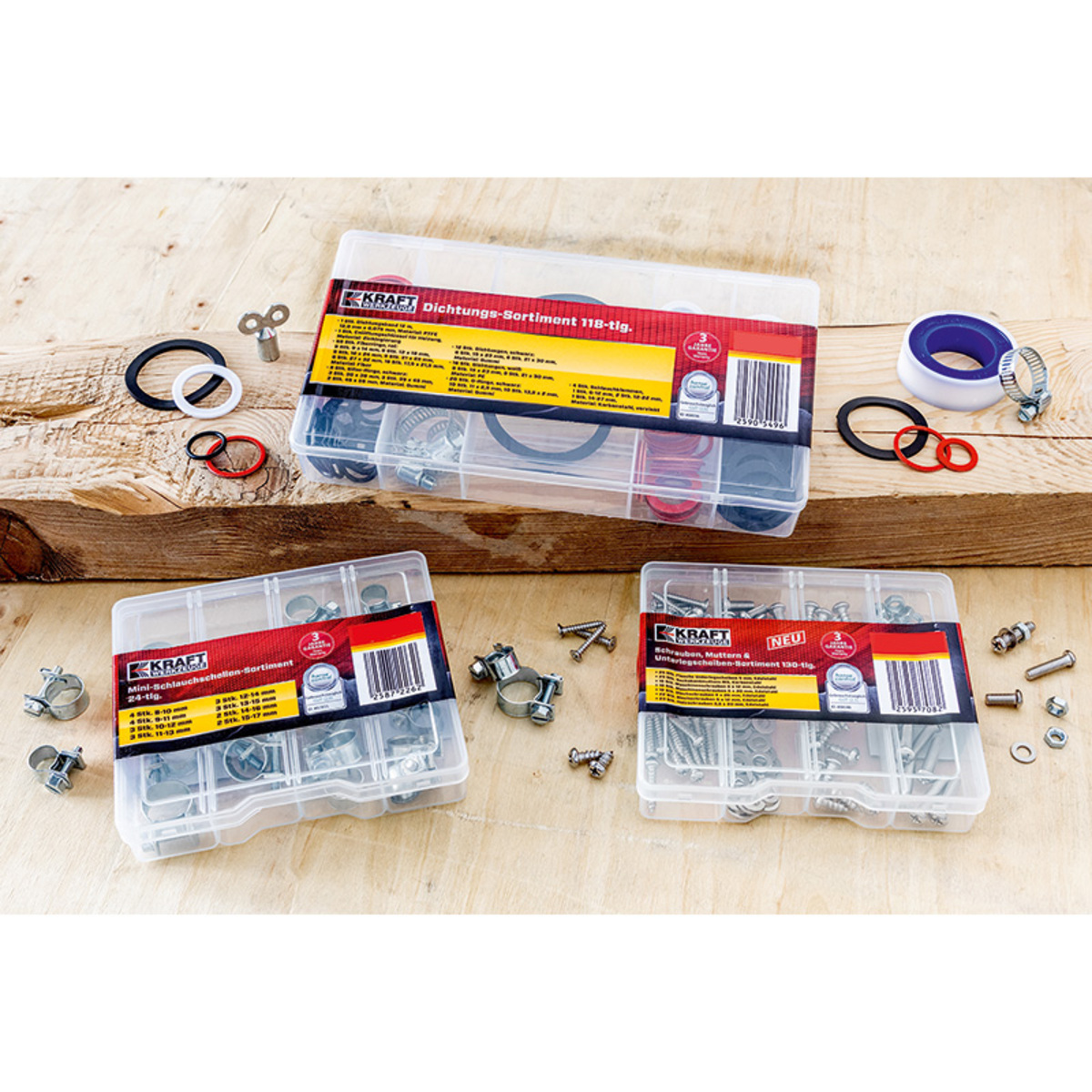 Bild 1 von Kraft Werkzeuge Kleineisen-Sortiment