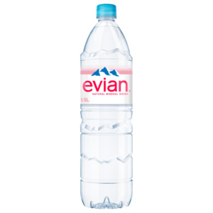 Evian  Natural  Mineral Water