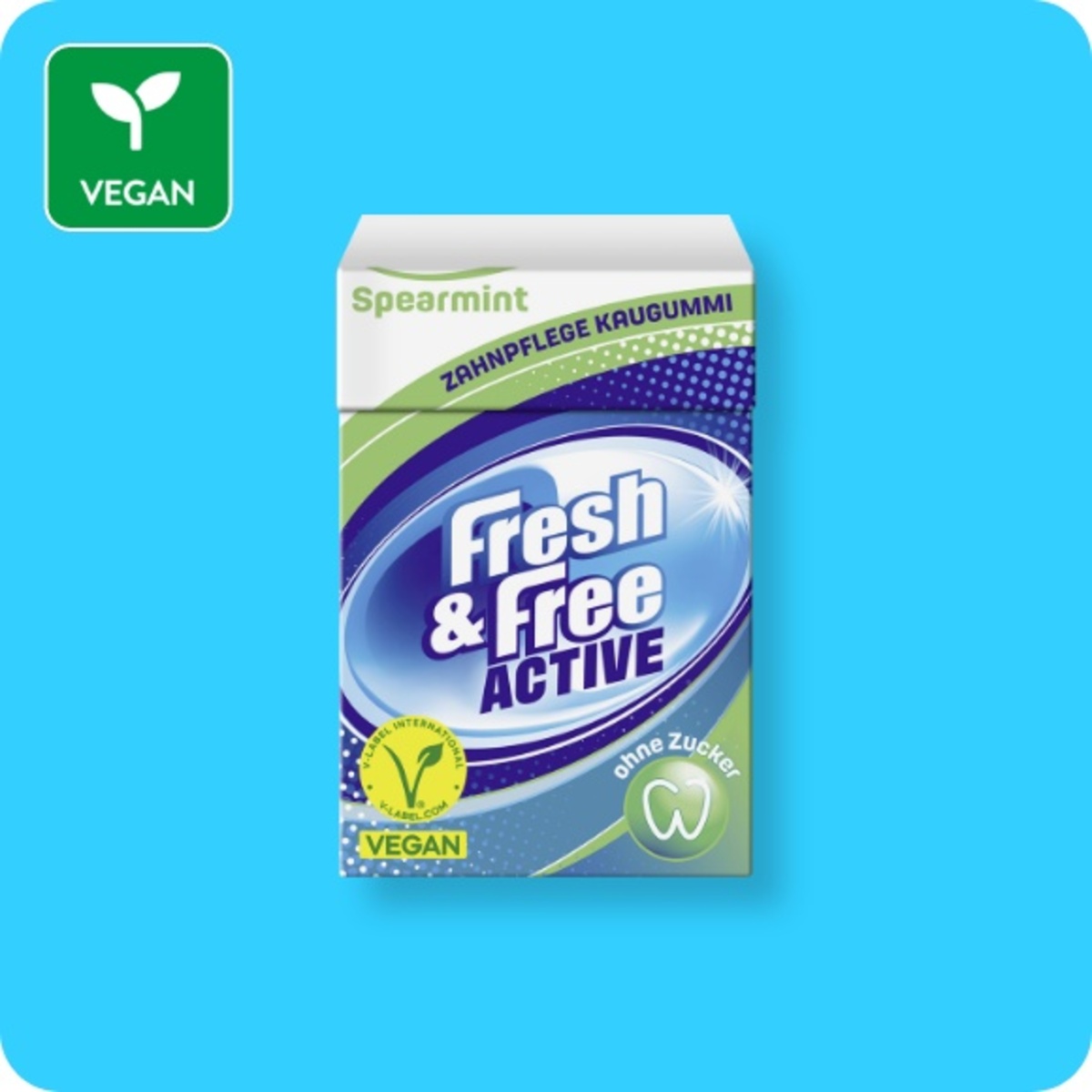 Bild 1 von FRESH & FREE Active Kaugummi Box, versch. Sorten