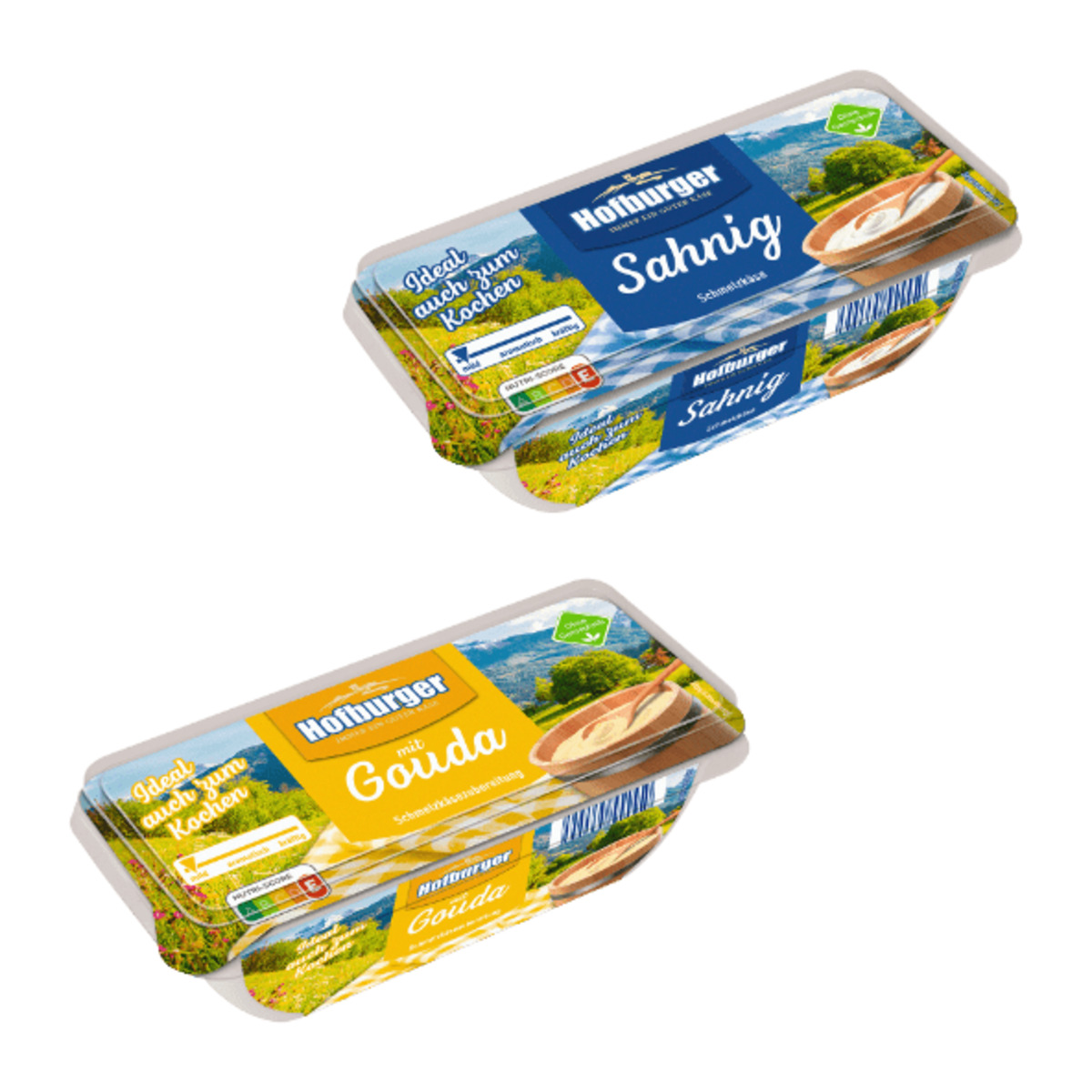 Bild 1 von HOFBURGER Schmelzkäse & -Zubereitung 200g