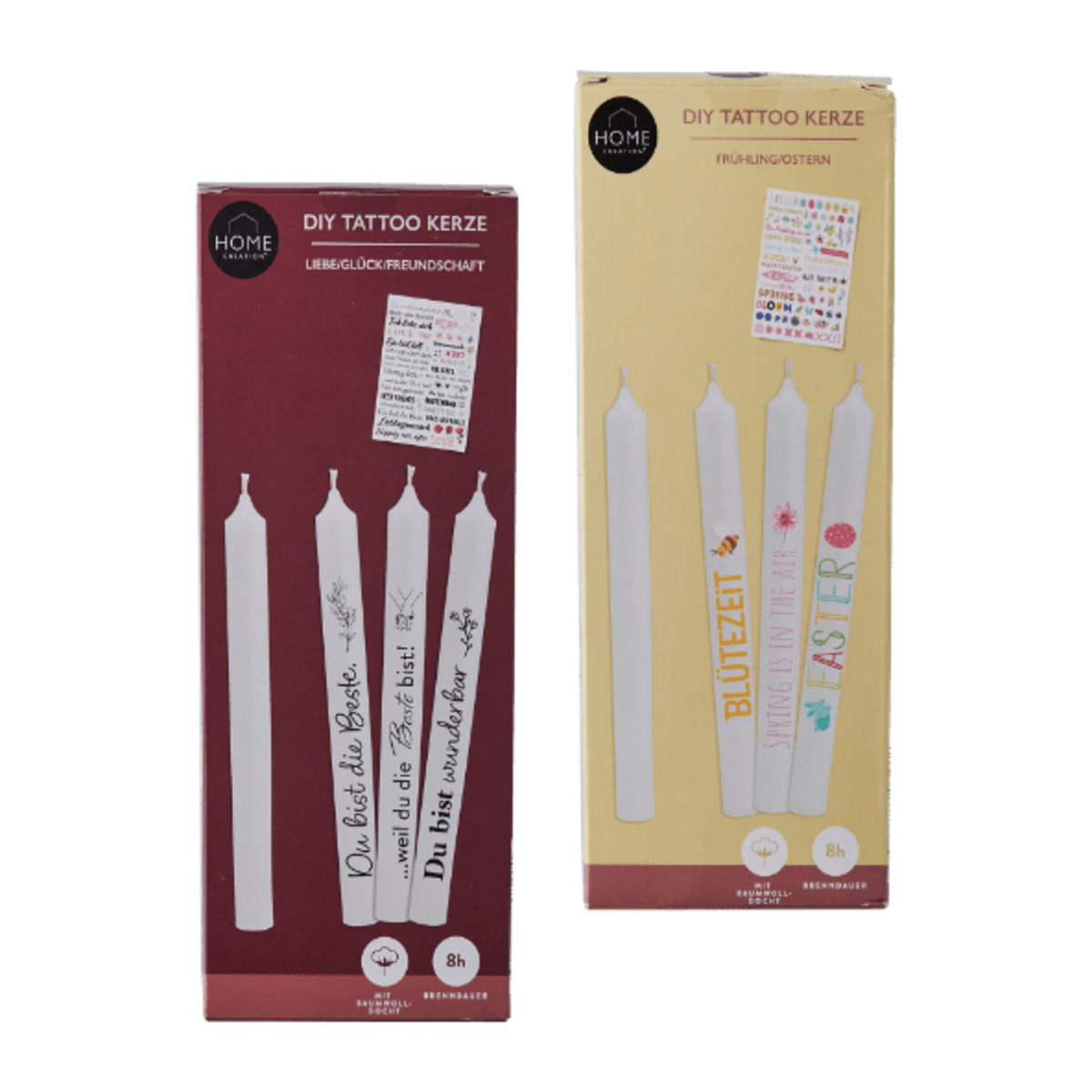 Bild 1 von HOME CREATION DIY-Tattoo-Kerzen