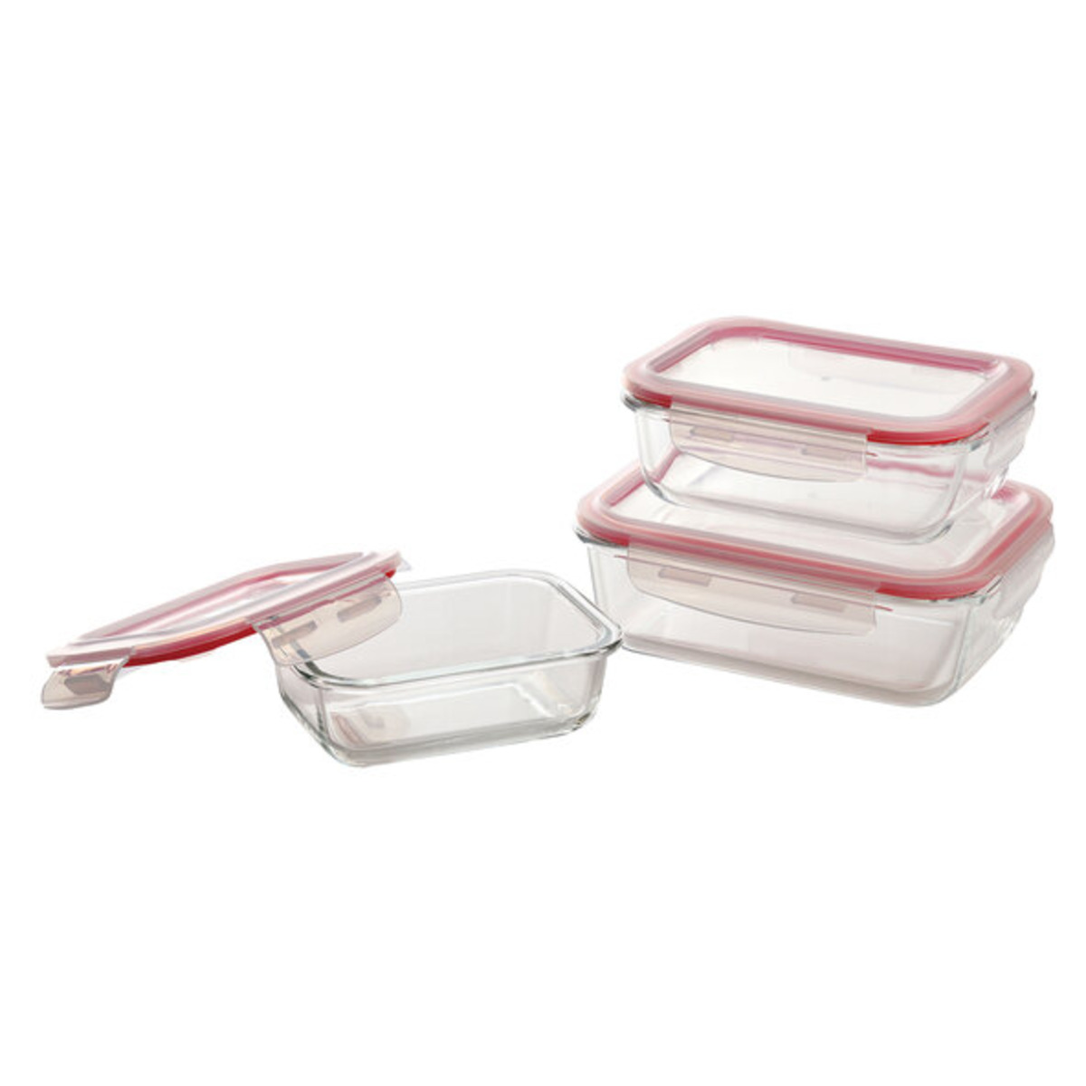 Bild 1 von Food Container, rechteckig, 6er Set