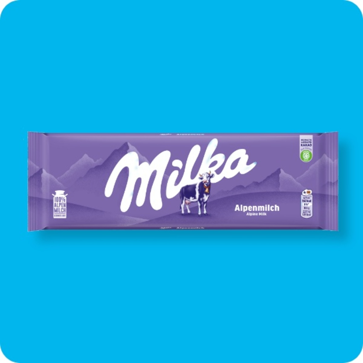 Bild 1 von MILKA Große Tafelschokolade, Alpenmilch