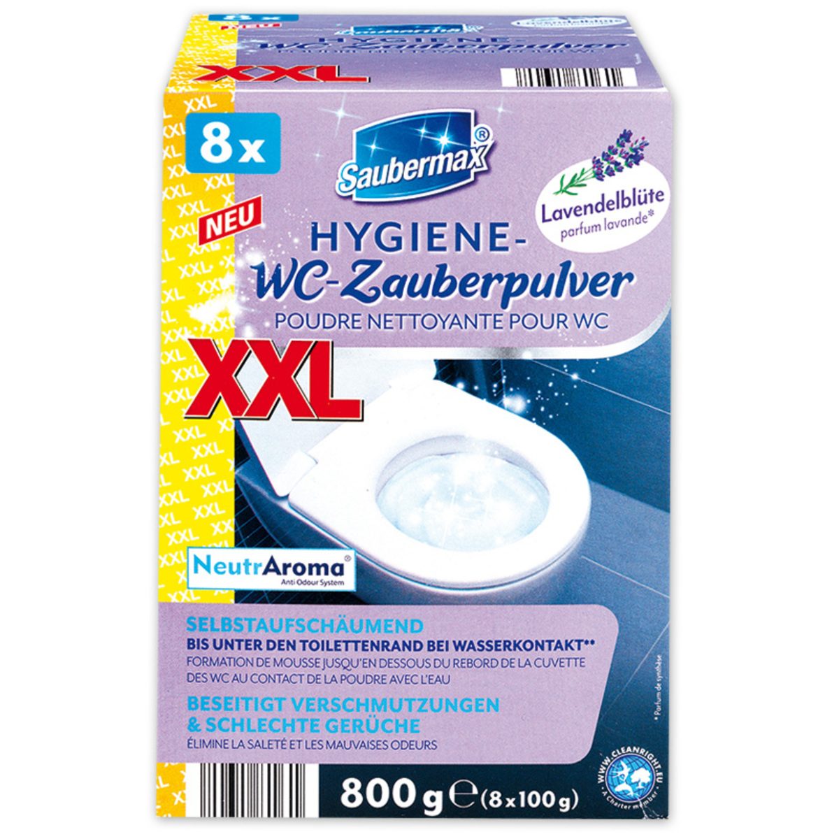 Bild 1 von Saubermax WC Zauberpulver XXL