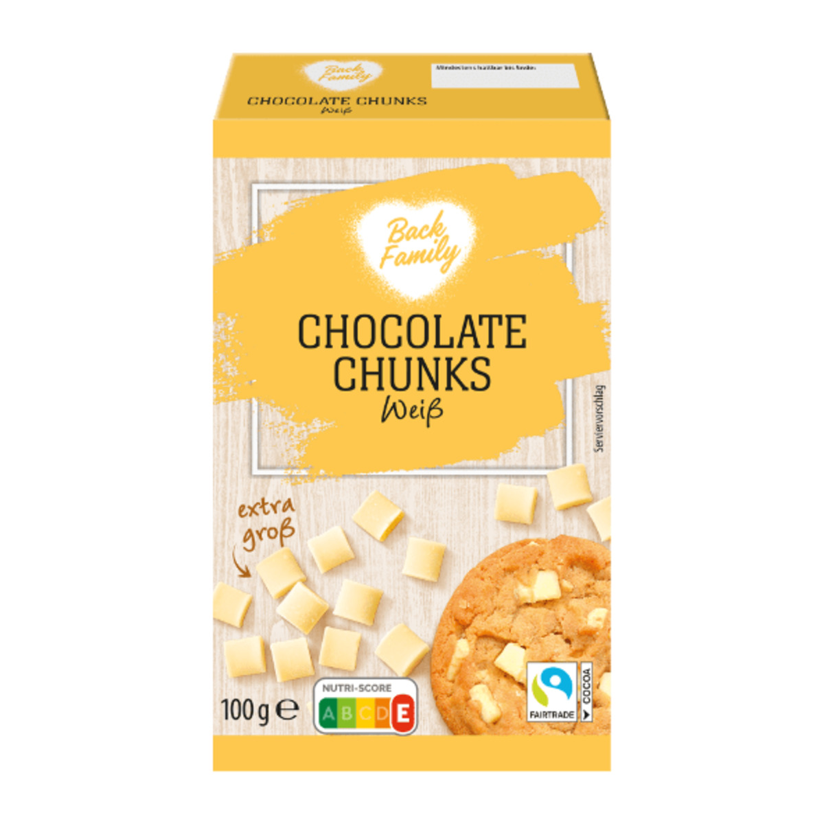Bild 1 von BACK FAMILY Chocolate Chunks 100g