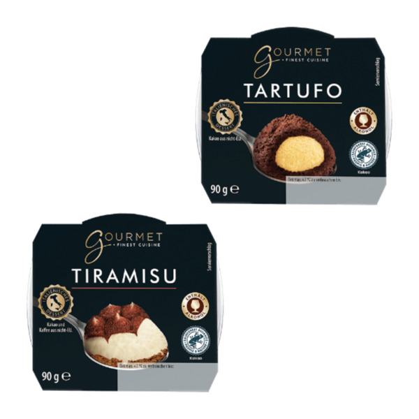 Bild 1 von GOURMET FINEST CUISINE Tiramisu / Tartufo 90g