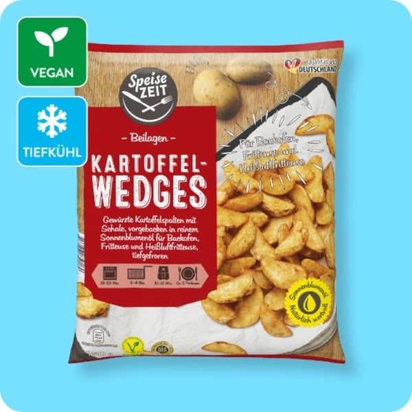 Bild 1 von SPEISEZEIT Kartoffelwedges, Klassik oder mediterran