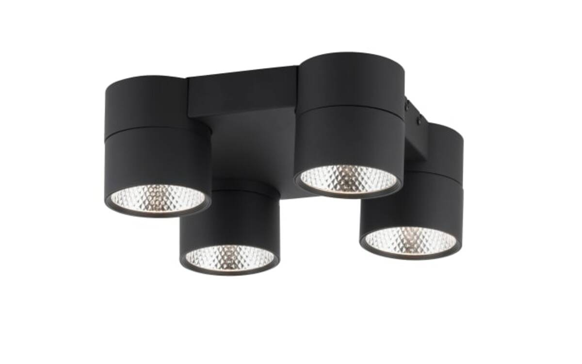 Bild 3 von LED-Deckenleuchte Pure-Nola, schwarz, 29 cm