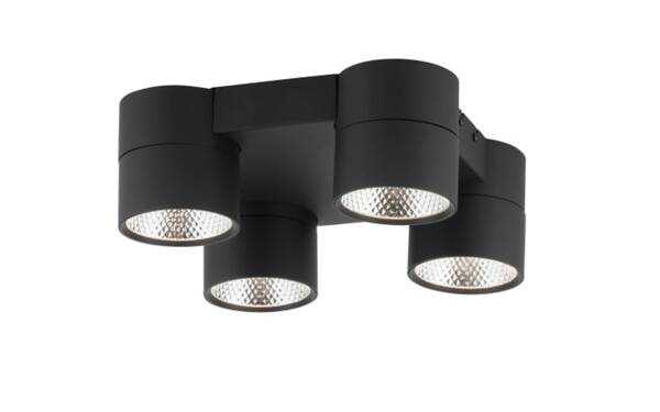 Bild 3 von LED-Deckenleuchte Pure-Nola, schwarz, 29 cm