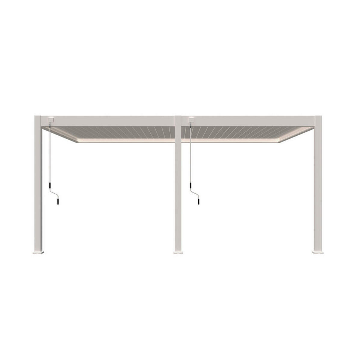 Bild 1 von Pavillon, Metall, 530x360 cm, wetterbeständig, UV-beständig, Sonnen- & Sichtschutz, Pavillons