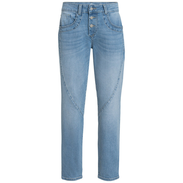 Bild 1 von Damen Boyfriend-Jeans im Five-Pocket-Style HELLBLAU