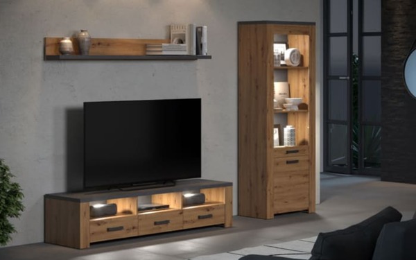 Bild 3 von Trendteam - TV-Lowboard Follow, Artisan Eiche Nachbildung