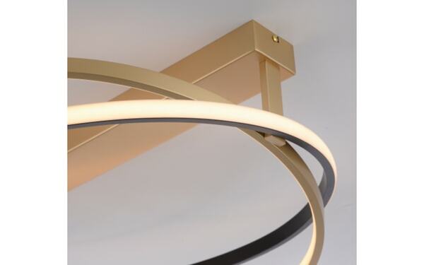 Bild 4 von LED-Deckenleuchte Q-Beluga, messing, 59,5 cm