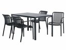 Bild 2 von JERSORE L140 Tisch + 4 NABBEN Stuhl schwarz