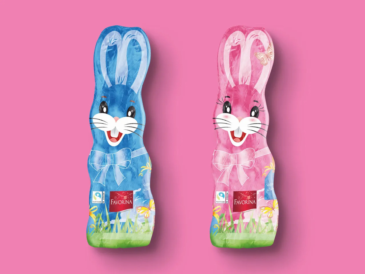 Bild 1 von Favorina Schokohase, 
         200 g