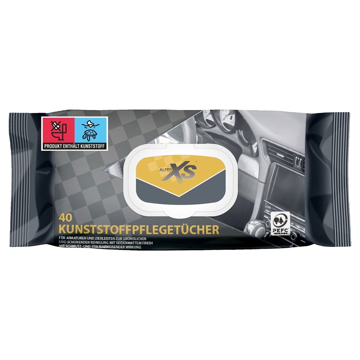 Bild 1 von AUTO XS Auto-Pflegetücher, 40er-Packung