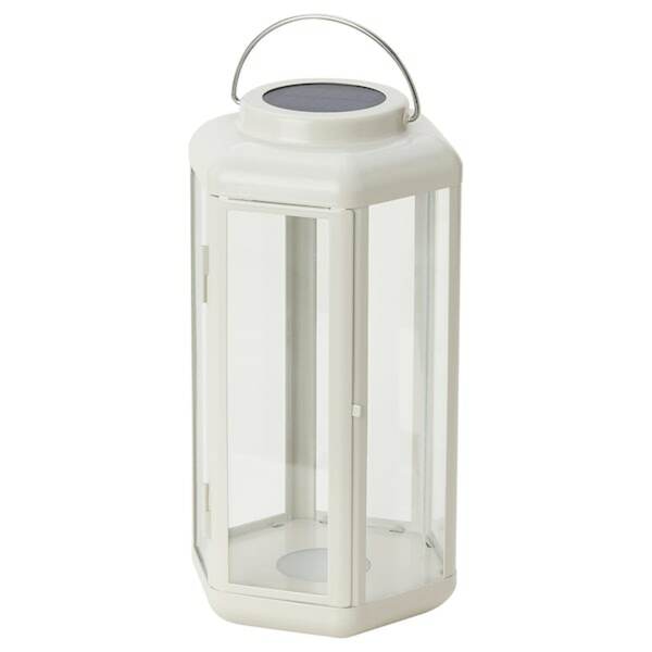 Bild 1 von SOLVINDEN  Solartischleuchte, LED, Laterne/beige 28 cm