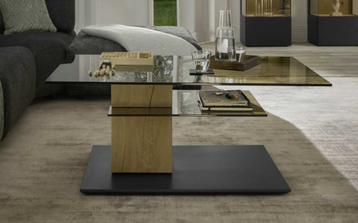 Bild 1 von Musterring - Couchtisch Trevio, Kerneiche umato, anthrazit