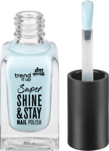 trend !t up Nagellack Super Shine & Stay 840 Light Blue