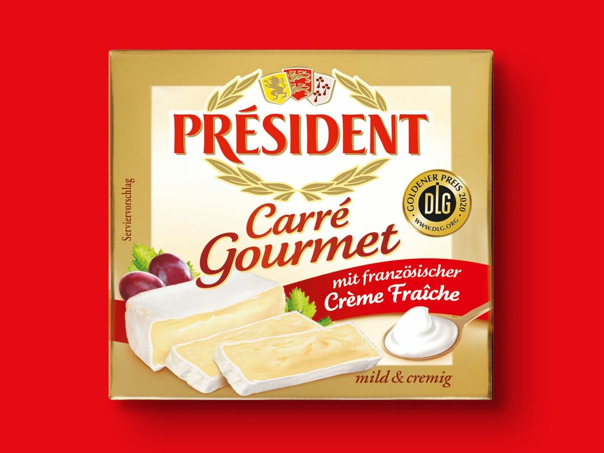 Bild 1 von Président Carré Gourmet/Snack, 
         200/180 g