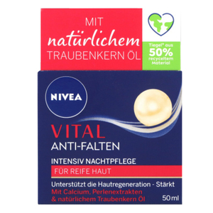 Nivea Nachtcreme Vital Anti Wrinkle 50 ml