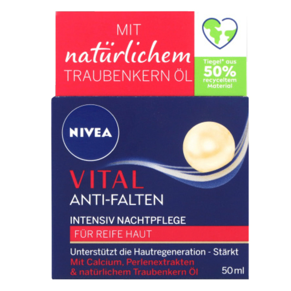 Bild 1 von Nivea Nachtcreme Vital Anti Wrinkle 50 ml