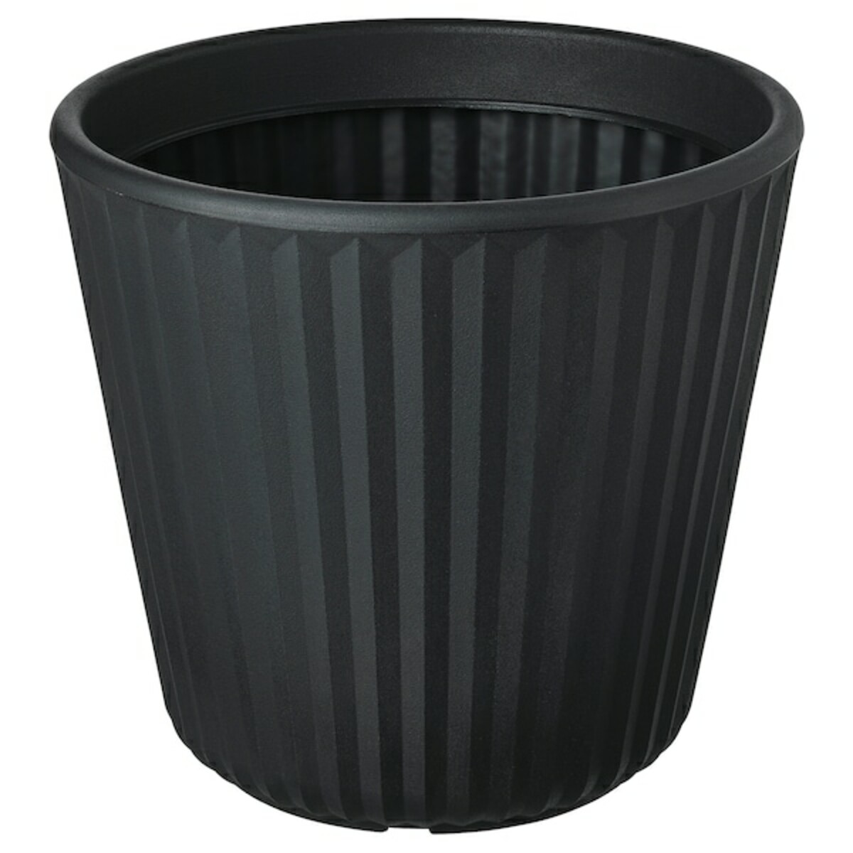 Bild 1 von BJÖRNBAMBU  Übertopf, drinnen/draußen dunkelgrau 32 cm