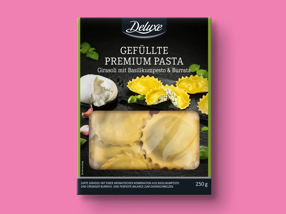 Bild 1 von Deluxe Gefüllte Premium Pasta, 
         250 g