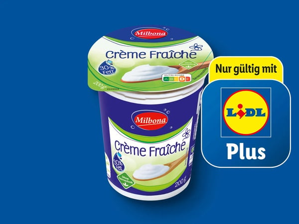 Bild 1 von Milbona Crème Fraîche, 
         200 g