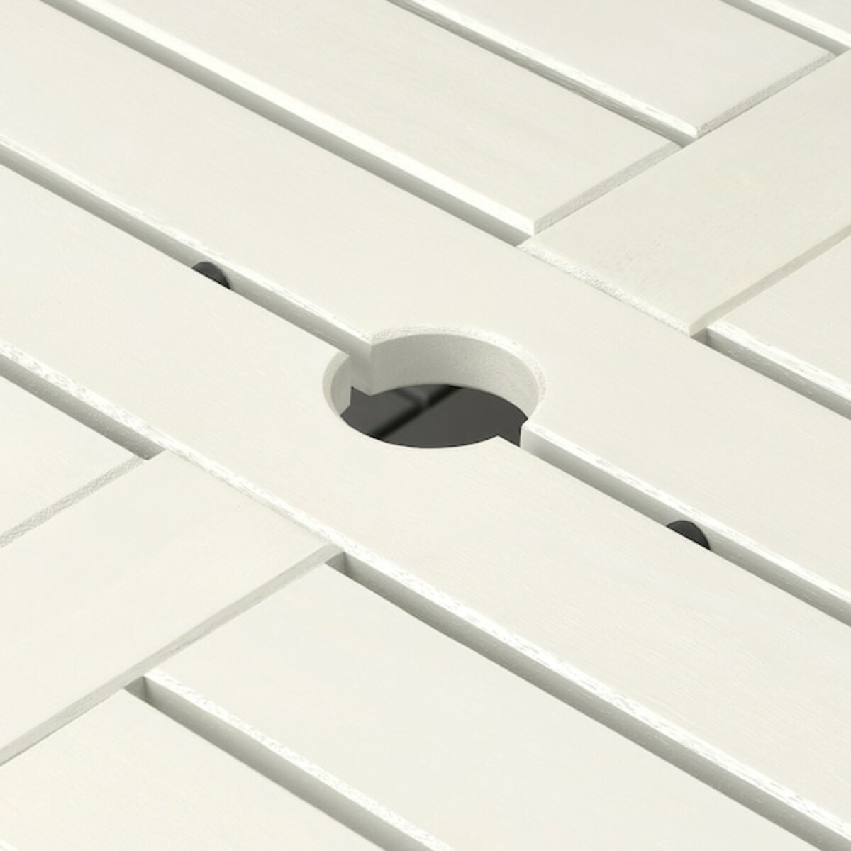 Bild 2 von BONDHOLMEN  Tisch/außen, weiß/beige 235x90 cm