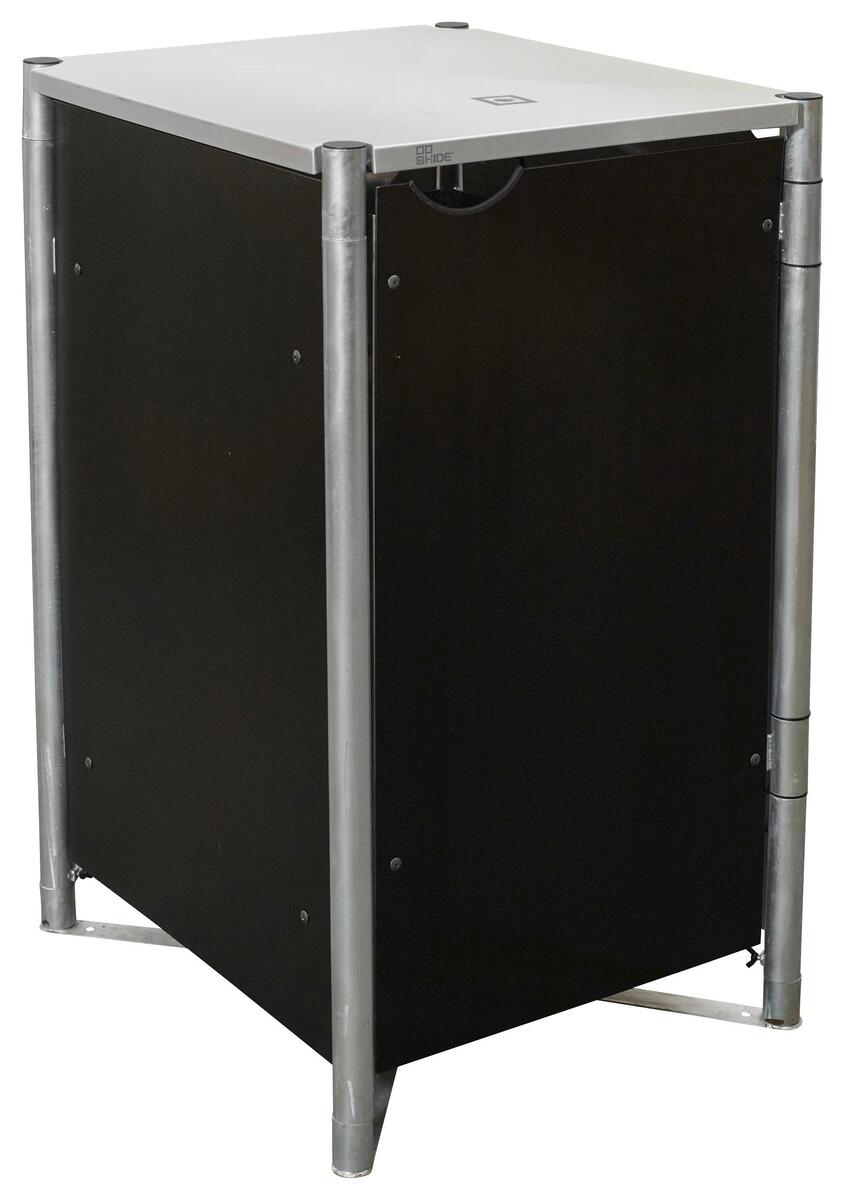 Bild 1 von Mülltonnenbox Hide Schwarz, Schwarz