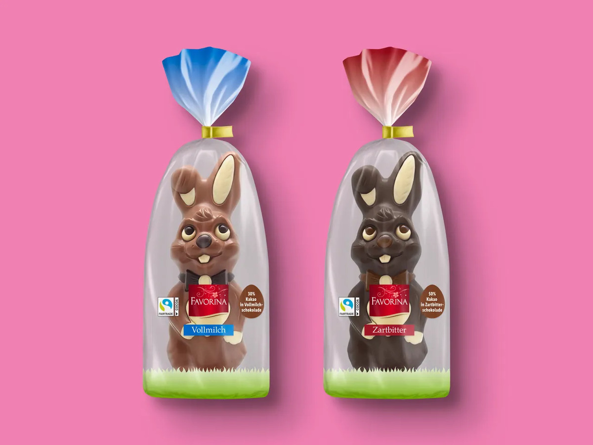 Bild 1 von Favorina Confiserie Osterhase, 
         200 g