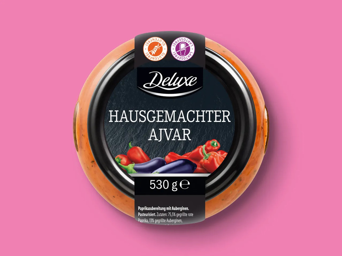 Bild 1 von Deluxe Hausgemachter Ajvar, 
         530 g