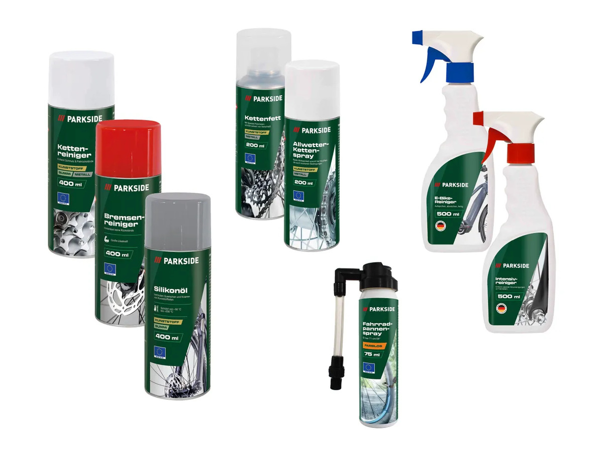 Bild 1 von PARKSIDE® Fahrrad-Pflegesortiment, 
         Stück