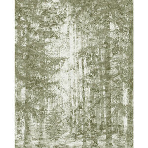 Komar Vliestapete, Grün, Weiß, Bäume, 200x250 cm, Fsc, Tapeten Shop, Vliestapeten