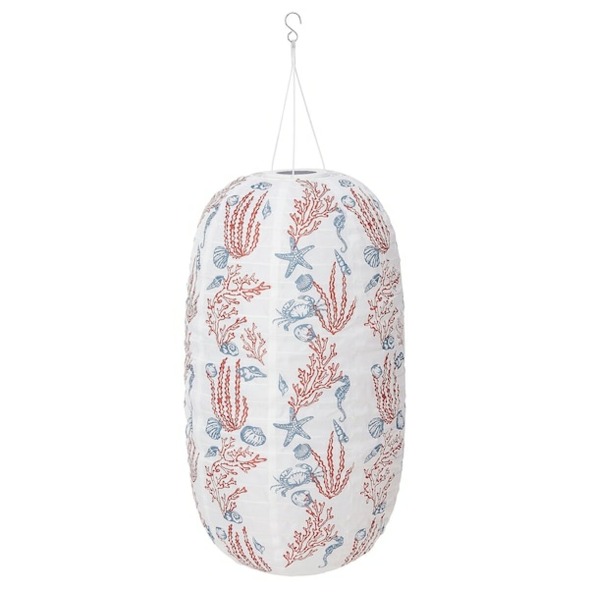 Bild 1 von SOLVINDEN  Solarhängeleuchte, LED, für draußen oval/Korallenmuster 60 cm