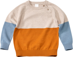 PUSBLU Pullover im Colourblocking-Design, bunt, Gr. 104