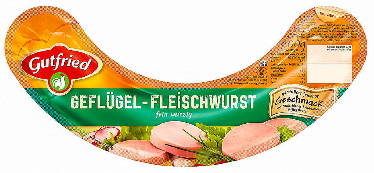 Bild 1 von GUTFRIED Geflügel- oder Hähnchen-Fleischwurst