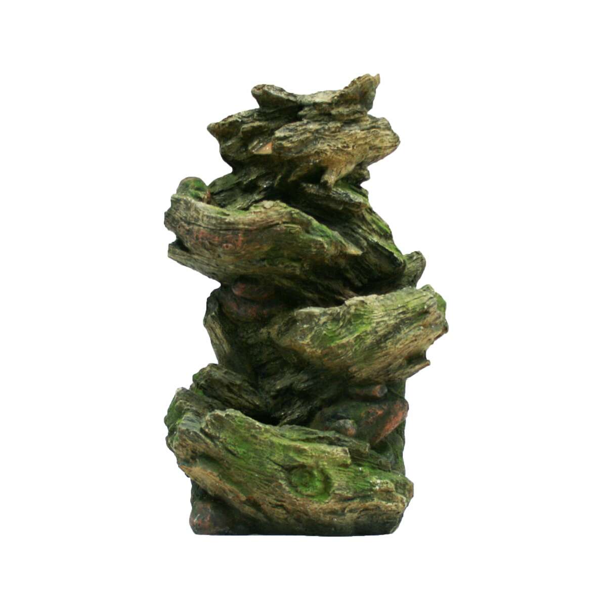 Bild 1 von VERNIER - Polyresin, Mini-Wasserfall mit eigenem Wasserreservoir - 600l/h, 3x1 LEDs weiß