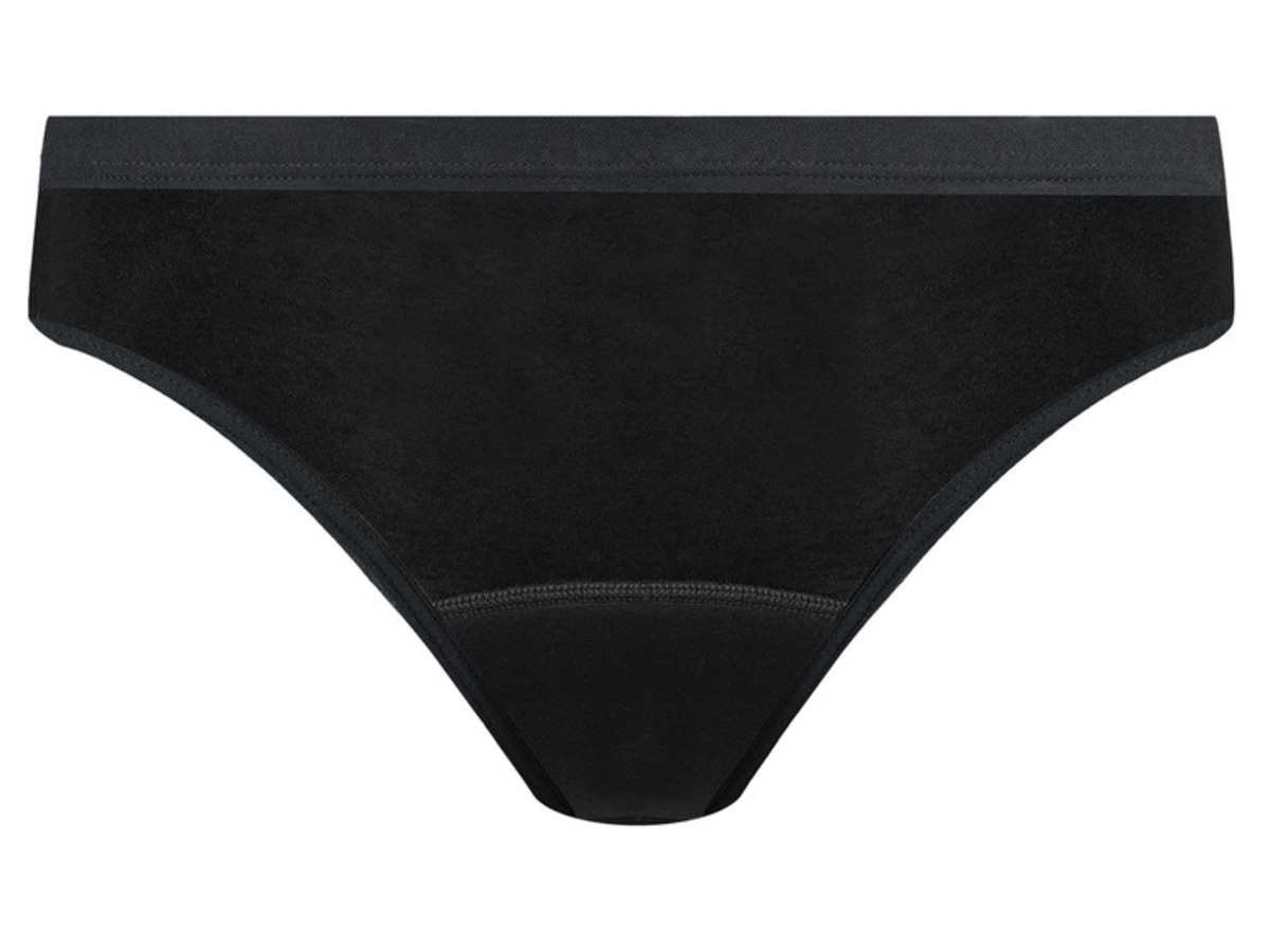 Bild 2 von Damen Menstruationsslip aus Bio-Baumwolle, schwarz