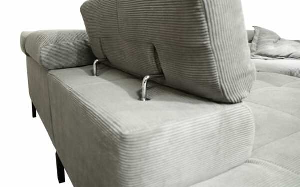 Bild 3 von Candy - Wohnlandschaft Callisto, grau, inkl. Funktionen, 219 x 308 cm