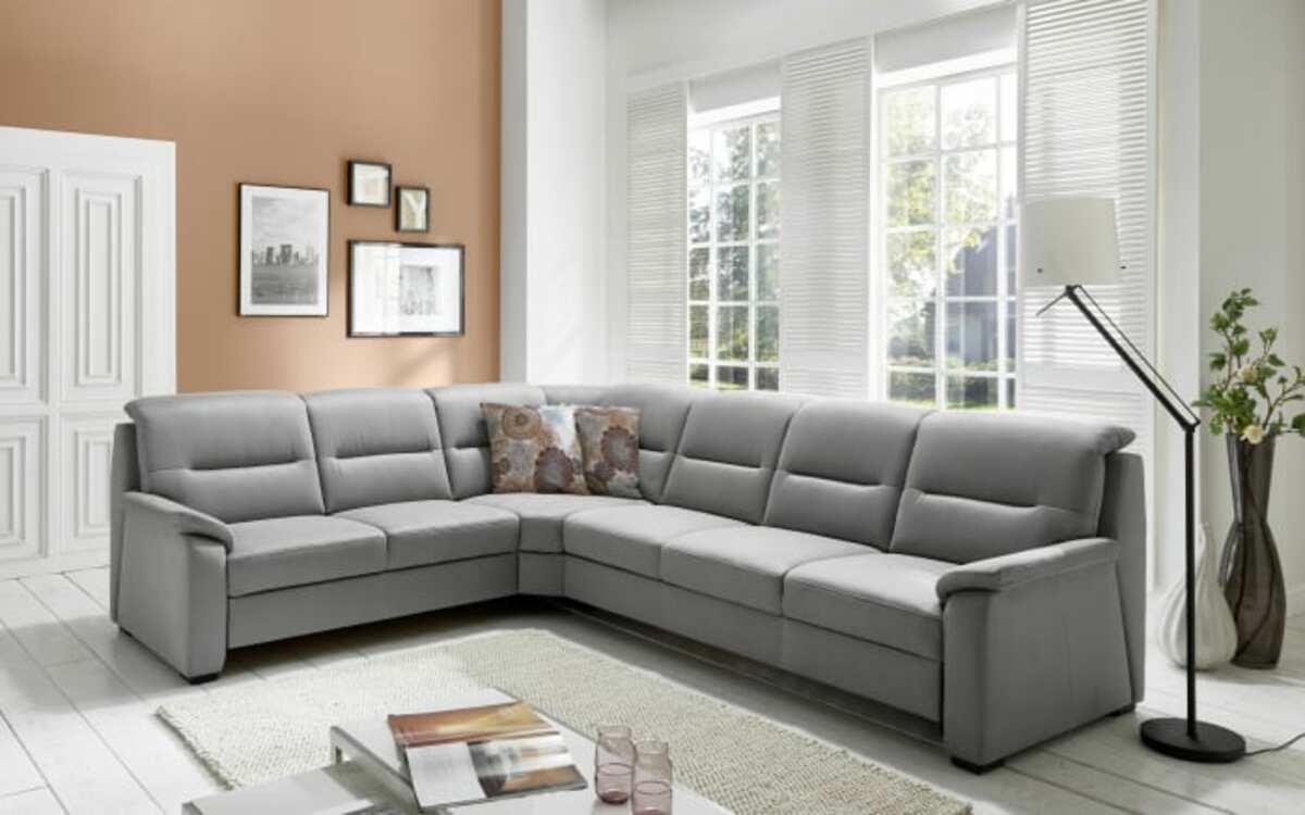 Bild 1 von Polipol - Wohnlandschaft PP-HS10002, alu, inkl. Funktionen