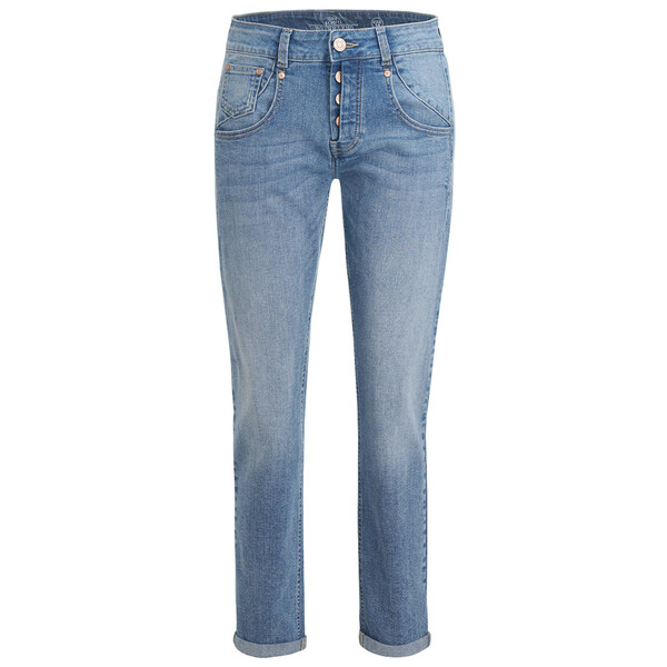 Bild 1 von Damen Boyfriend-Jeans im Five-Pocket-Style BLAU